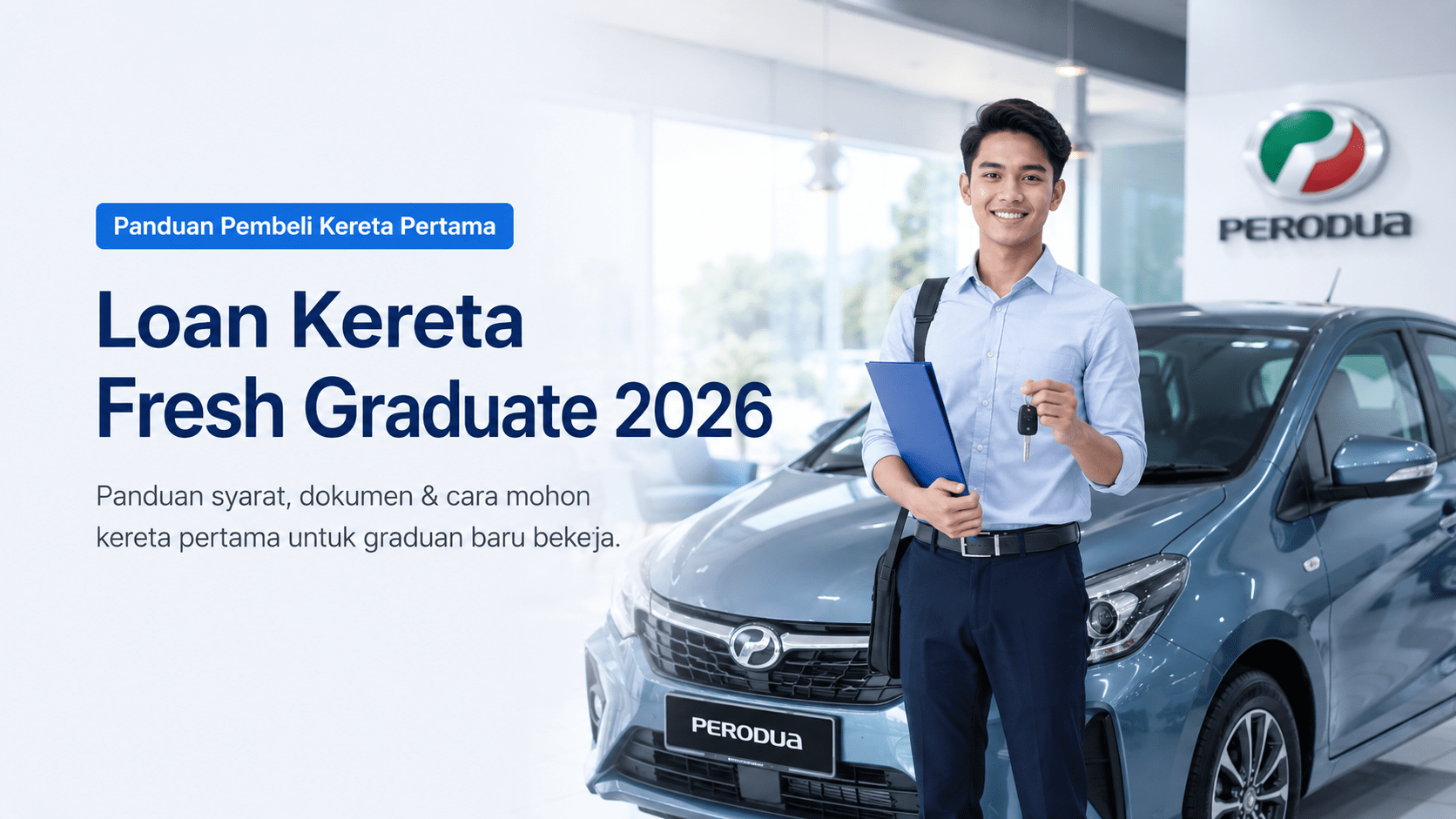 Loan kereta fresh graduate Perodua 2026 untuk pembeli kereta pertama
